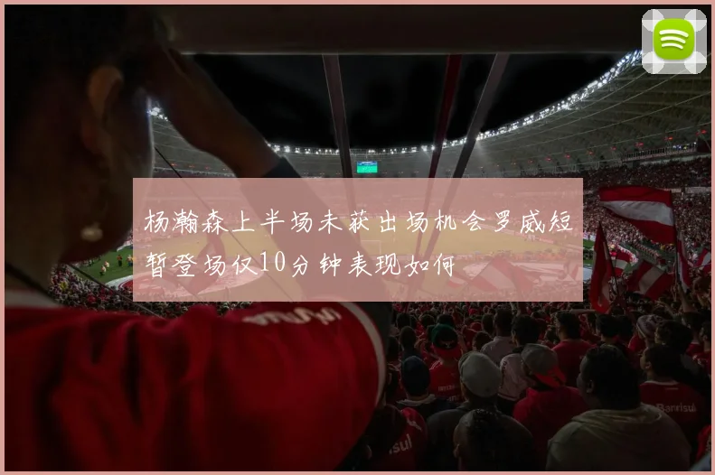 杨瀚森上半场未获出场机会罗威短暂登场仅10分钟表现如何